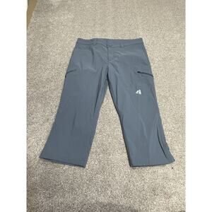 Gorpcore performance Outdoor Eddie Bauer First Ascent Hiking Nylon Capri Sz 10